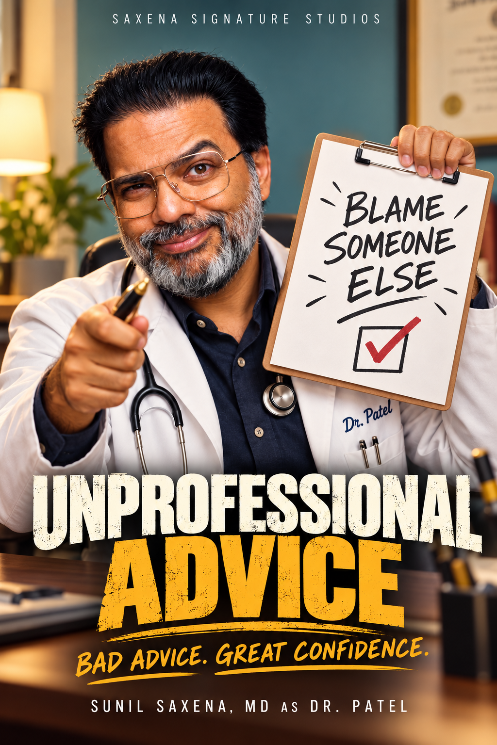 Unprofessional Advice poster