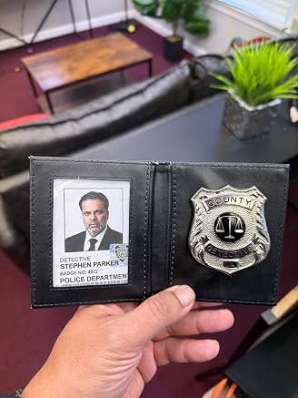 Character identification badge and prop badge